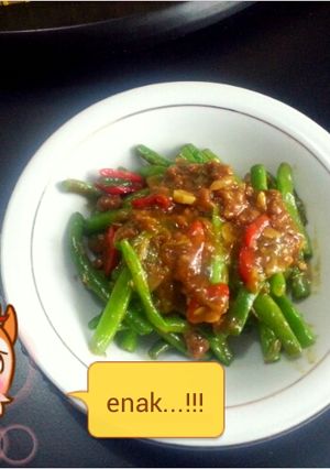 Foto resep Tumis Buncis Daging Giling/ Kornet Sapi