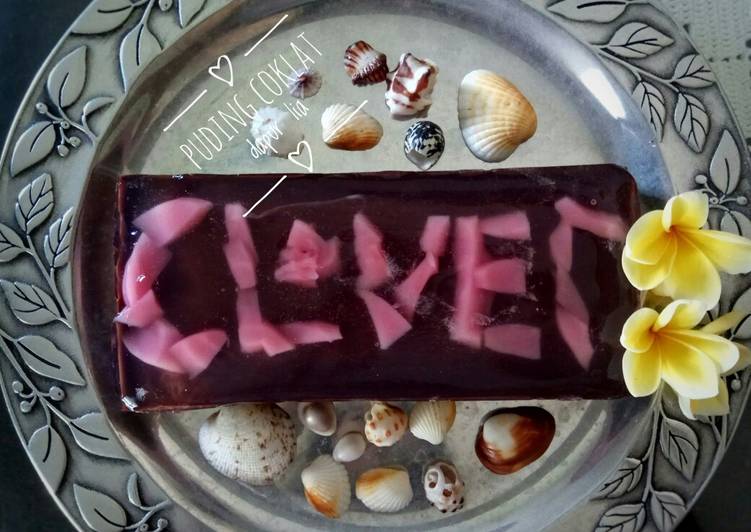 Resep Puding Coklat Clover, Lezat Sekali