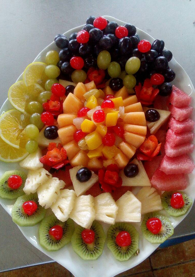 Una foto de Plato 🍛 frutal