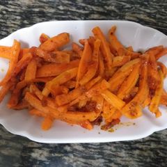 A picture of Carrots Achar#4 week contest.