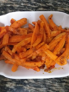 A picture of Carrots Achar#4 week contest.