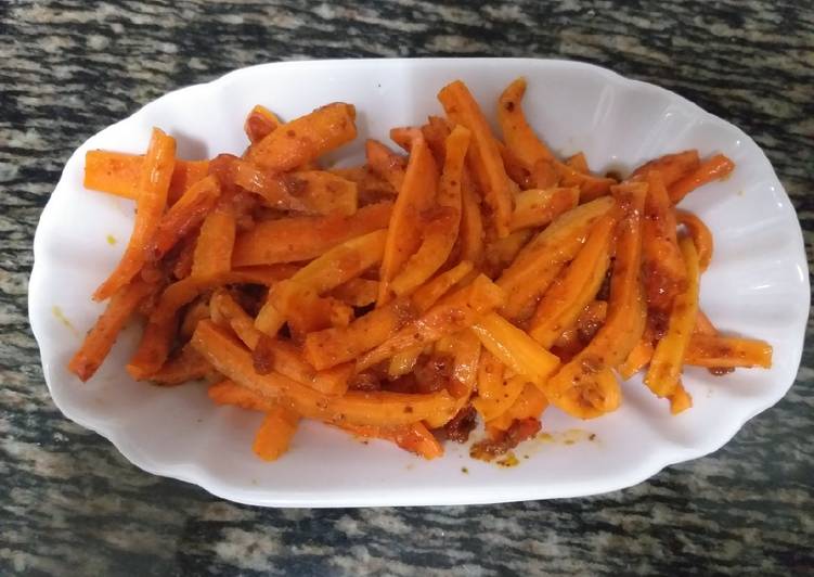 Step-by-Step Guide to Prepare Favorite Carrots Achar#4 week contest