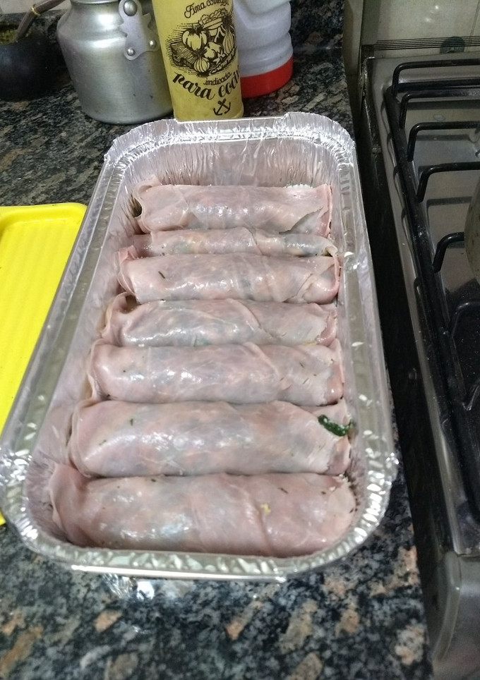 Una foto de Canelones de verdura y ricotta sin masa para diabéticos y/o celi
