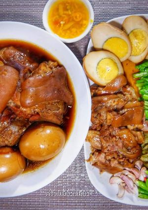 รูปของ ขาหมูพะโล้