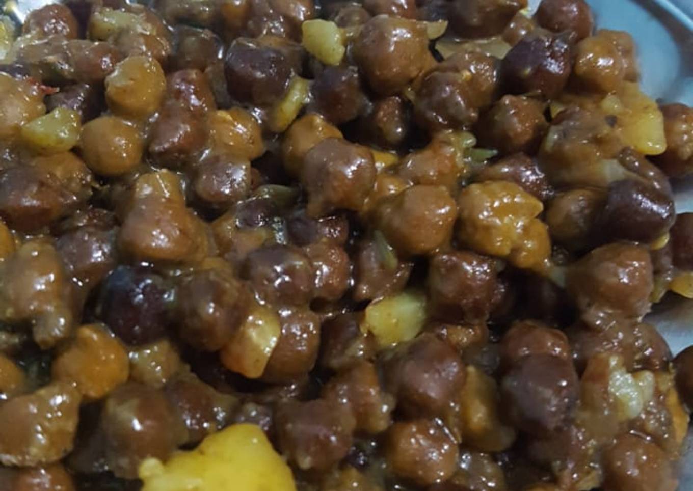 Spicy Chana chat