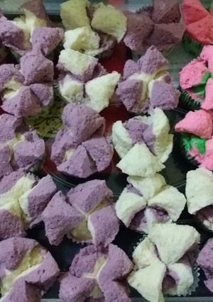 Foto resep Bolu kukus warna warni