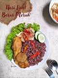 Nasi Liwet Beras Merah