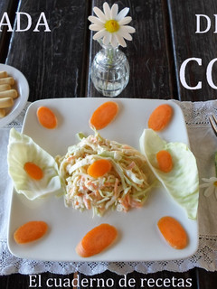 Una foto de Ensalada de Col o Coleslaw