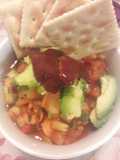 Ceviche de camarón 🍅🍤🥒🥑