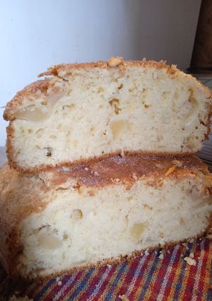 Una foto de Torta de manzana y canela 🍎