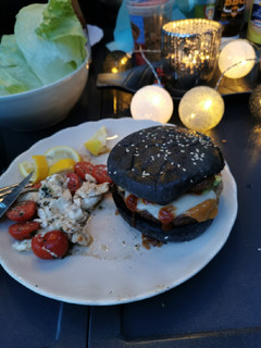 Φωτογραφία της συνταγής Burger Black! 🖤🍔