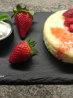 Una foto de Pastel de requesón