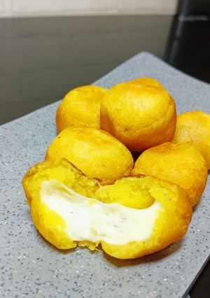Foto resep Bola Ubi Mozarella