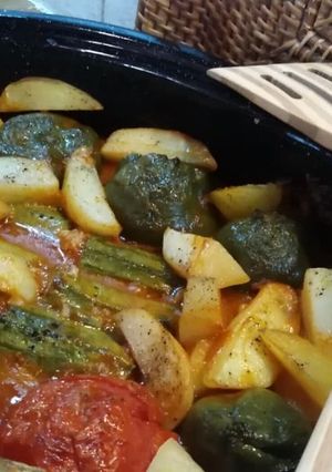 Φωτογραφία της συνταγής Γεμιστά στη γάστρα!!!