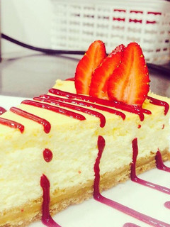 Una foto de Pastel de queso