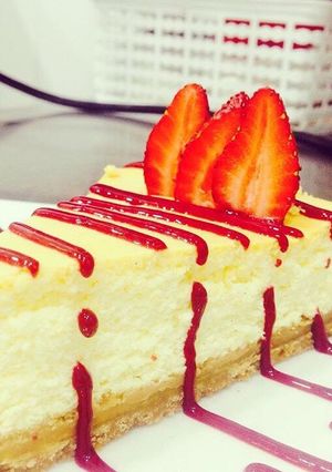 Una foto de Pastel de queso