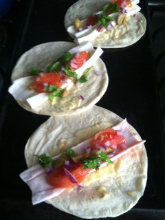 Una foto de Wraps de surimi