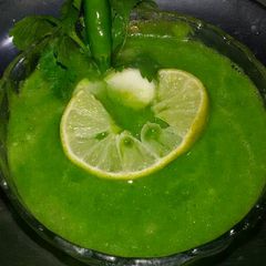 Mooli ki chutney A picture of Mooli ki chutney.