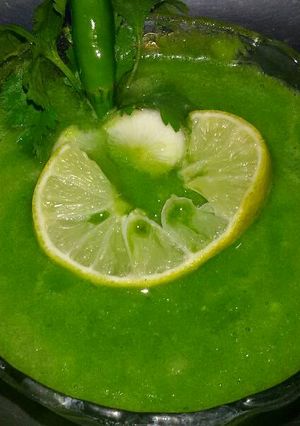 A picture of Mooli ki chutney.