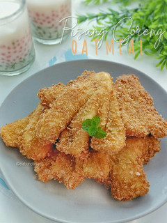 Foto resep Pisang Goreng Oatmeal