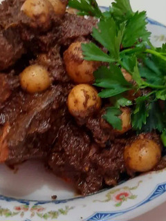 Foto resep Rendang daging dan telur