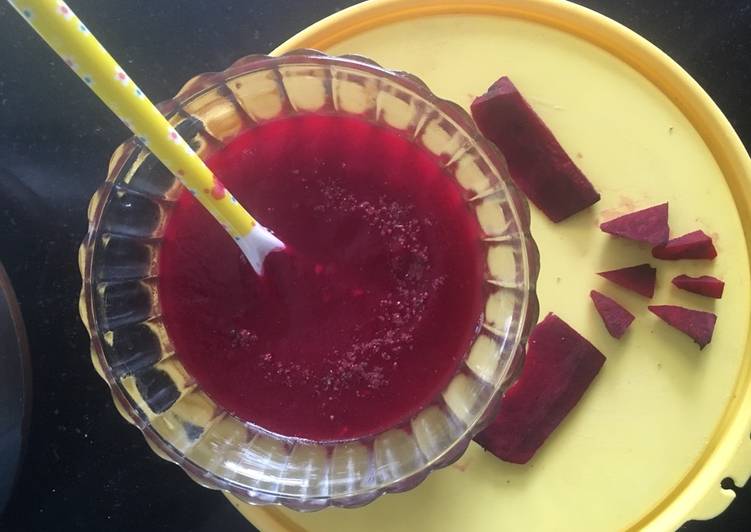 Step-by-Step Guide to Make Favorite Beetroot-Tomato Soup