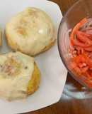 Bombas de carne molida (papas rellenas)