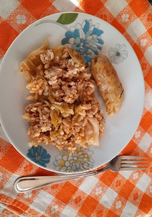 Töltött káposzta recept fotója