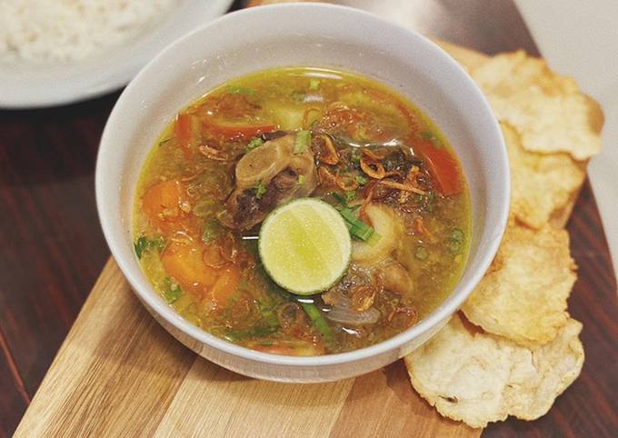 Resep Sop buntut yang Menggugah Selera