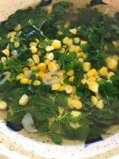 Foto resep Sayur bening kelor jagung