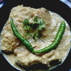 A picture of Fish(Rohu) Curry.