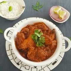 A picture of Chicken Kolhapuri.
