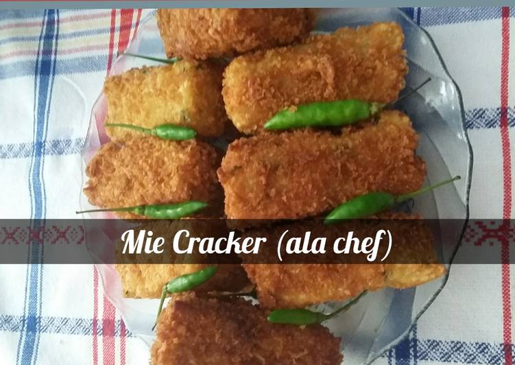 9 Resep: Mie Craker (ala chef) Anti Gagal!