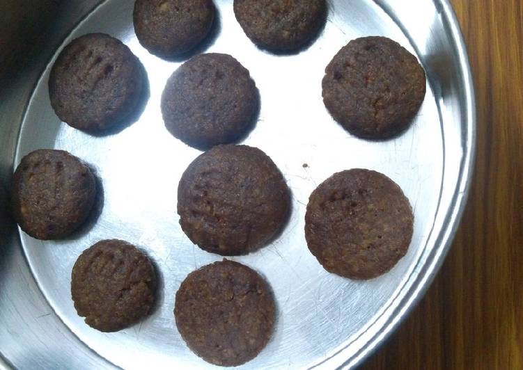 Recipe of Any-night-of-the-week Atta cookies 🍪 without oven