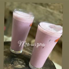 A picture of Burberry milkshake.