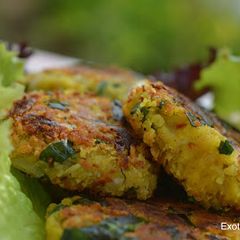 A picture of Oats, Spinach and Dal Patties.