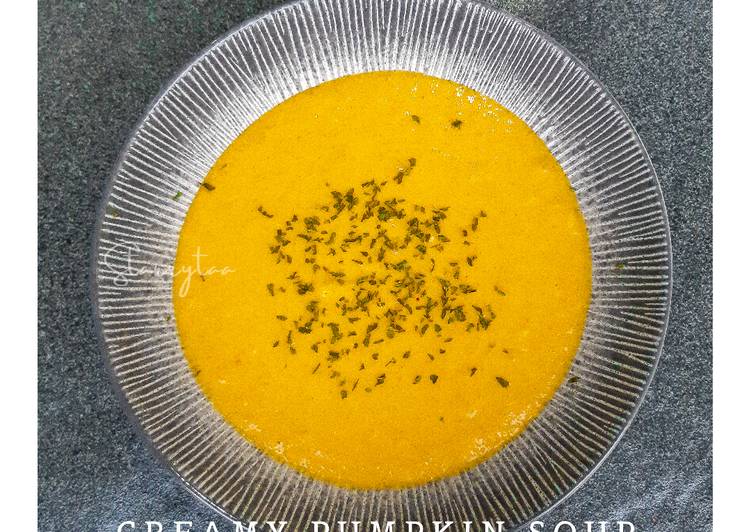 Creamy Pumpkin Soup