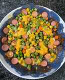 Pizza Đậu Biếc Phiên Bản Chảo