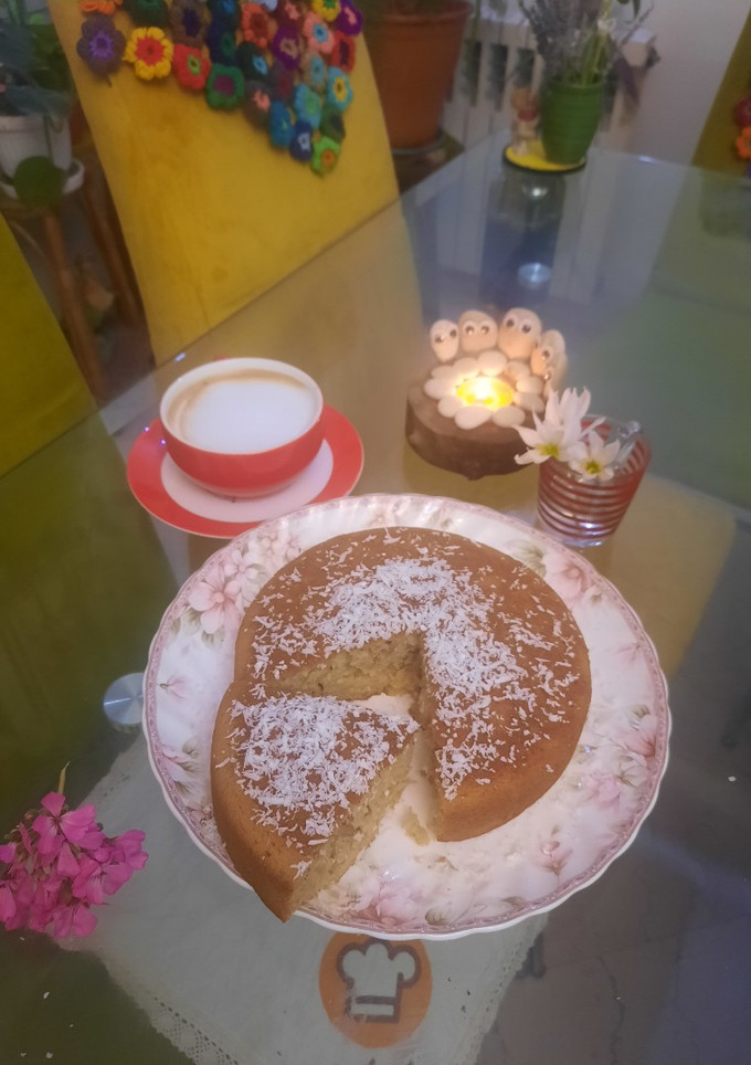 عکسی از دستور کیک دوشاب دو تخم مرغی رژیمی