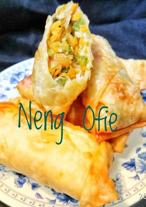 Foto resep Lumpia kulit pangsit 😍