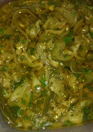 Una foto de Berenjenas al escabeche