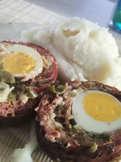Una foto de Rollo de carne picada