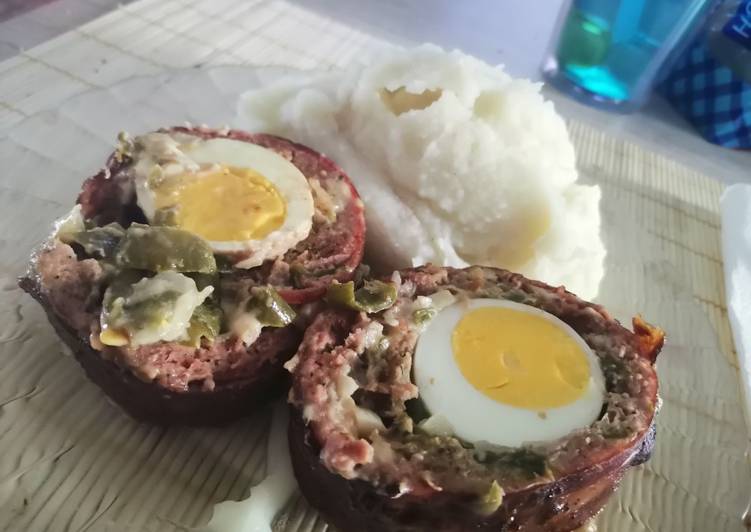 Rollo de carne picada