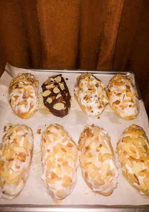 Foto resep Roti Almond Ala Bre*dt*lk