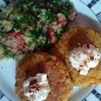 Falafel al curry con almendras