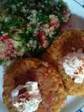 Falafel al curry con almendras