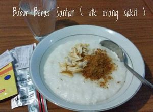 Foto resep Bubur Beras Santan (utk orang sakit)