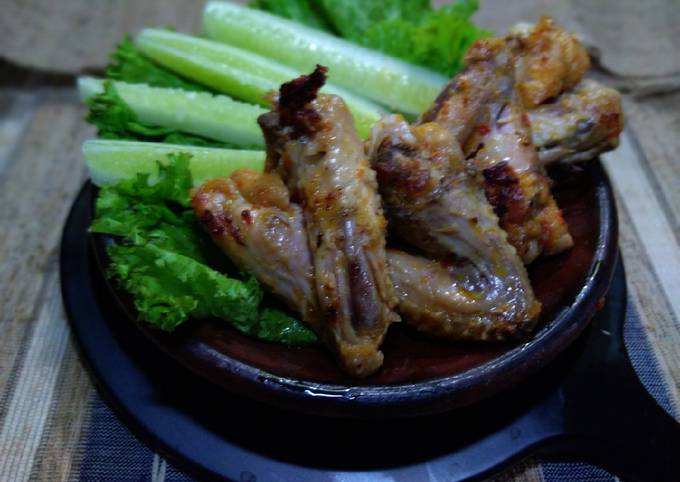 Resep Sayap Ayam Bakar Bumbu Seblak Oleh Aldindans Kitchen Cookpad