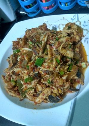 Foto resep Tongkol Suwir Pedas