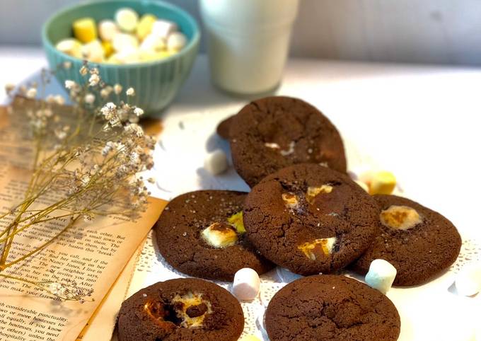 Steps to Prepare Favorite Ragi Marshmallow cookies